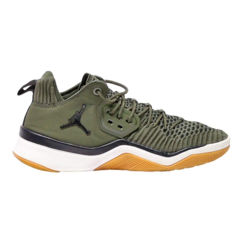 AIR JORDAN Sneaker Trainers Green Synthetic Boys UK 5.5