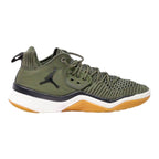 AIR JORDAN Sneaker Trainers Green Synthetic Boys UK 5.5