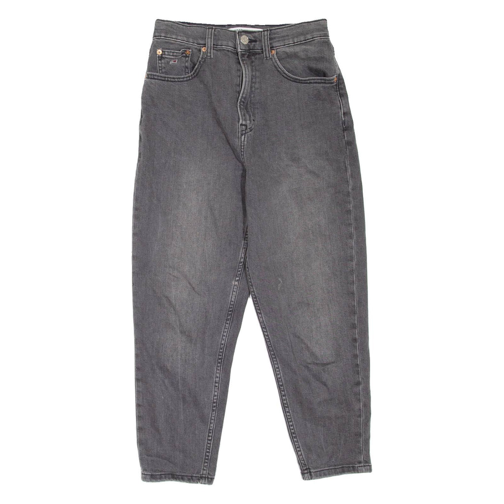 TOMMY JEANS Womens Jeans Grey Regular Mom W26 L22