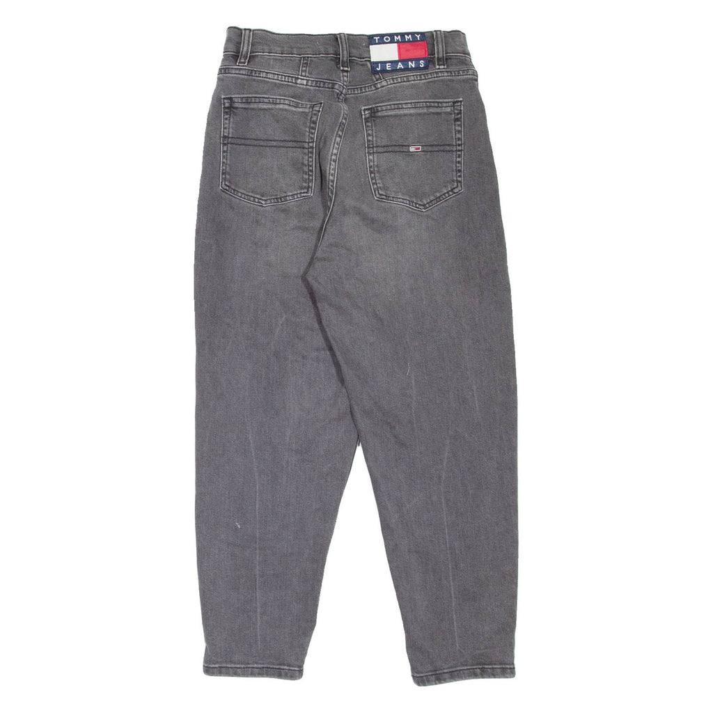 TOMMY JEANS Womens Jeans Grey Regular Mom W26 L22