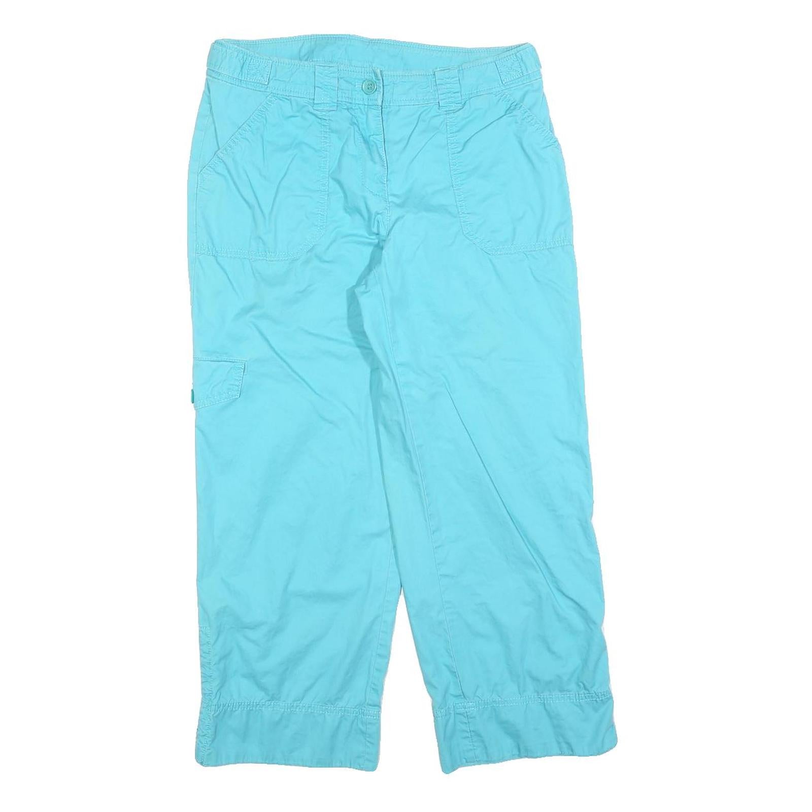 JONES NEW YORK Womens Shorts Blue Casual Regular M W30 Cotton Blend Comfortable