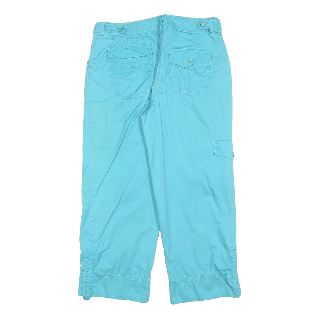 JONES NEW YORK Womens Shorts Blue Casual Regular M W30 Cotton Blend Comfortable