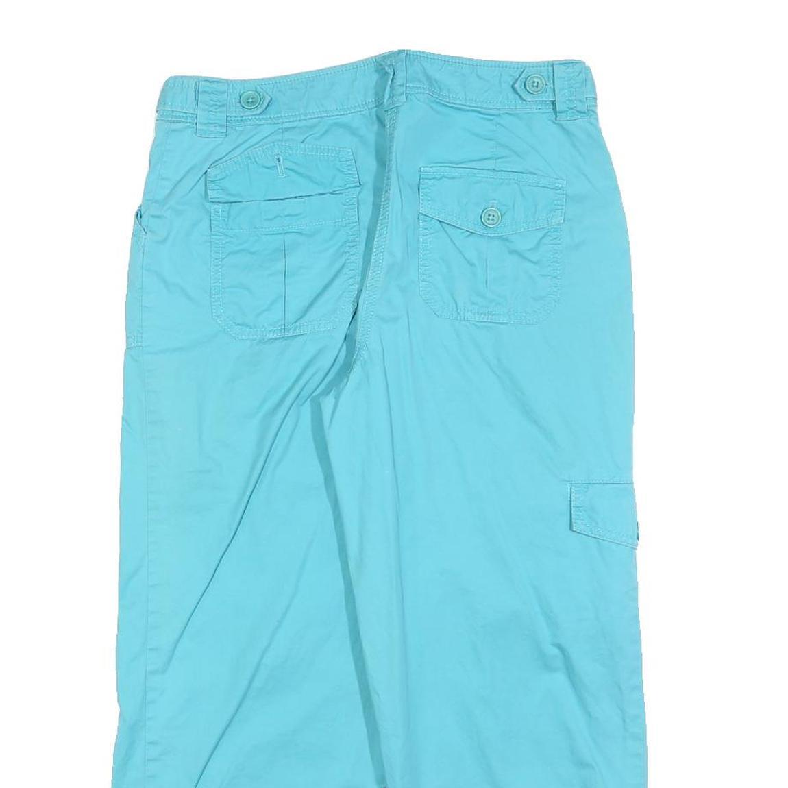 JONES NEW YORK Womens Shorts Blue Casual Regular M W30 Cotton Blend Comfortable