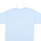 USA APPEAL Mens Light Blue Graphic T-Shirt XL Short Sleeve Crew Neck Raceway