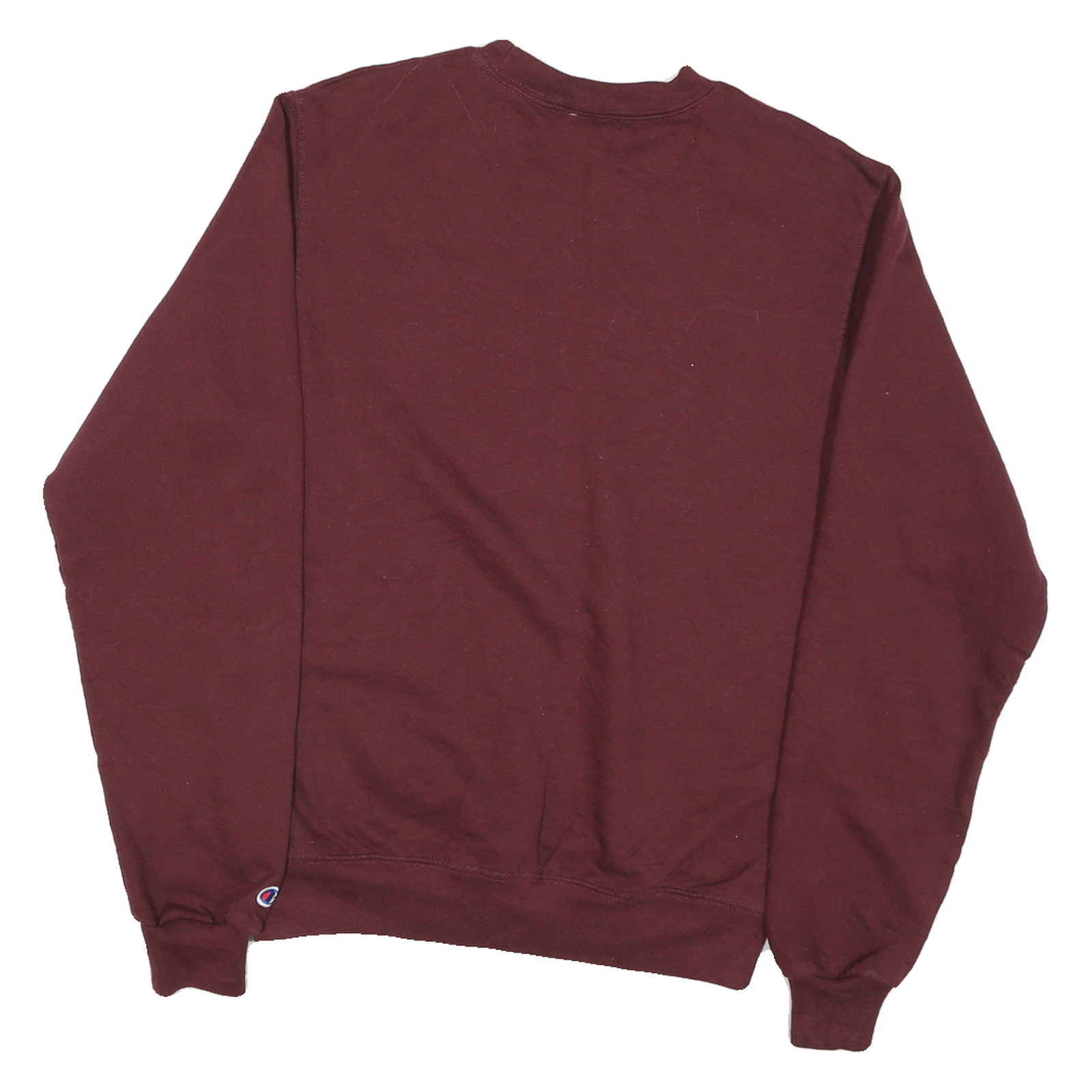 CHAMPION Mens Maroon Indiana Farm Bureau Insurance Crew Neck S Cotton Blend