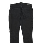LEVI'S Womens Black Slim Slim Skinny Denim Medium W30 L28 Stretch Jeans