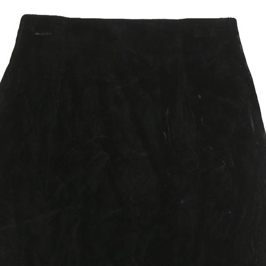 CLINE - KOLAREK Womens Black Mini Polyester Blend Straight Skirt Size S Elegant