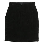 CLINE - KOLAREK Womens Black Mini Polyester Blend Straight Skirt Size S Elegant