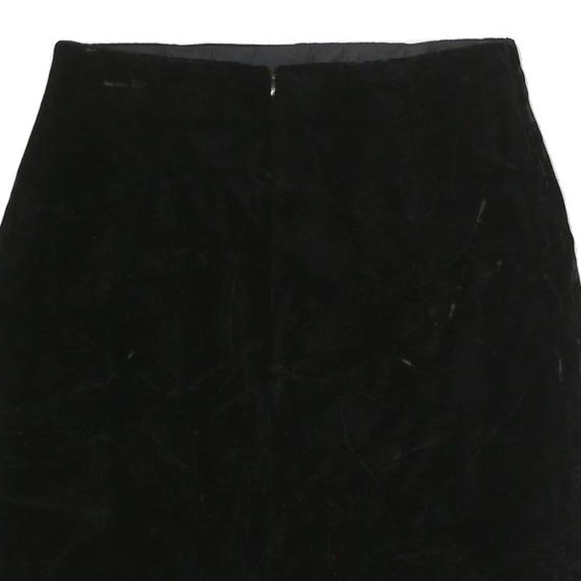 CLINE - KOLAREK Womens Black Mini Polyester Blend Straight Skirt Size S Elegant