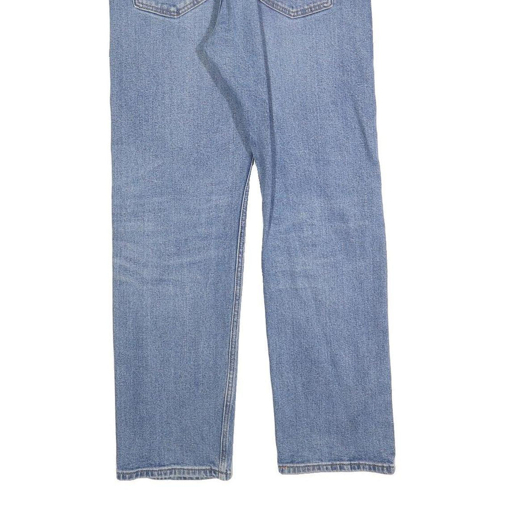 LEVI'S 505 Womens Jeans Blue Regular Straight Denim Medium W33 L30 Classic Style