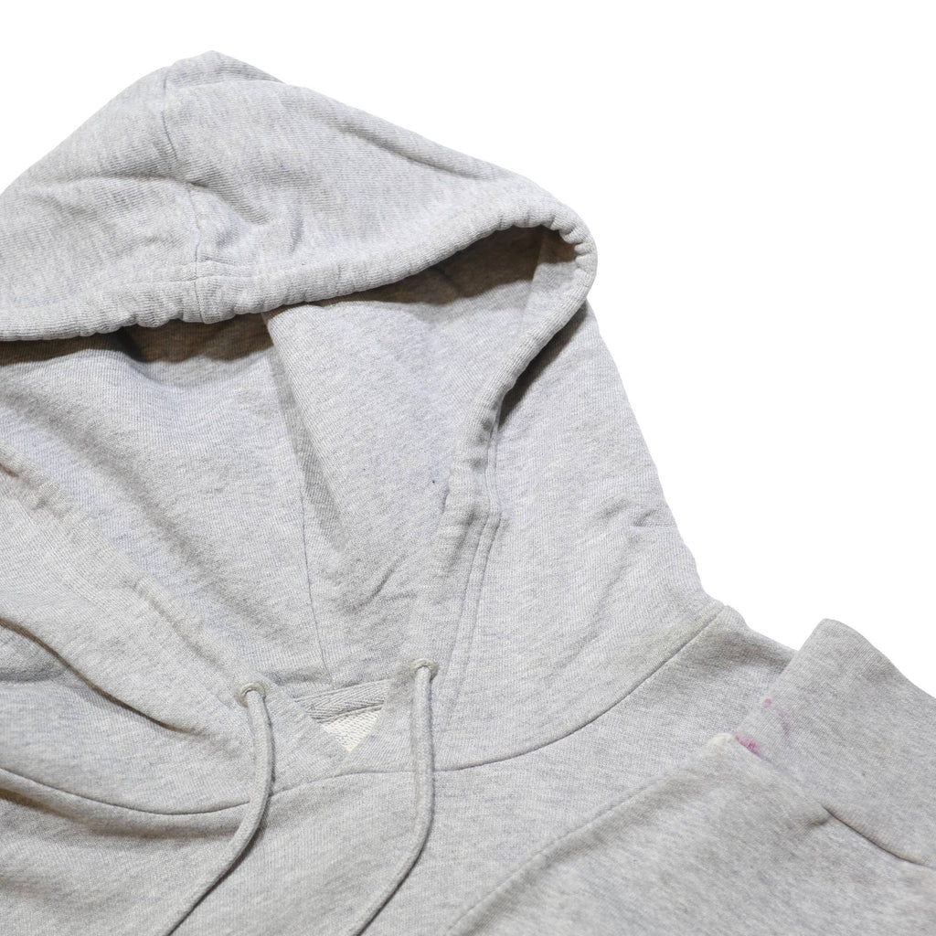 LEVI'S Womens Grey Cotton Blend Pullover Hoodie S Logo Sweatshirt