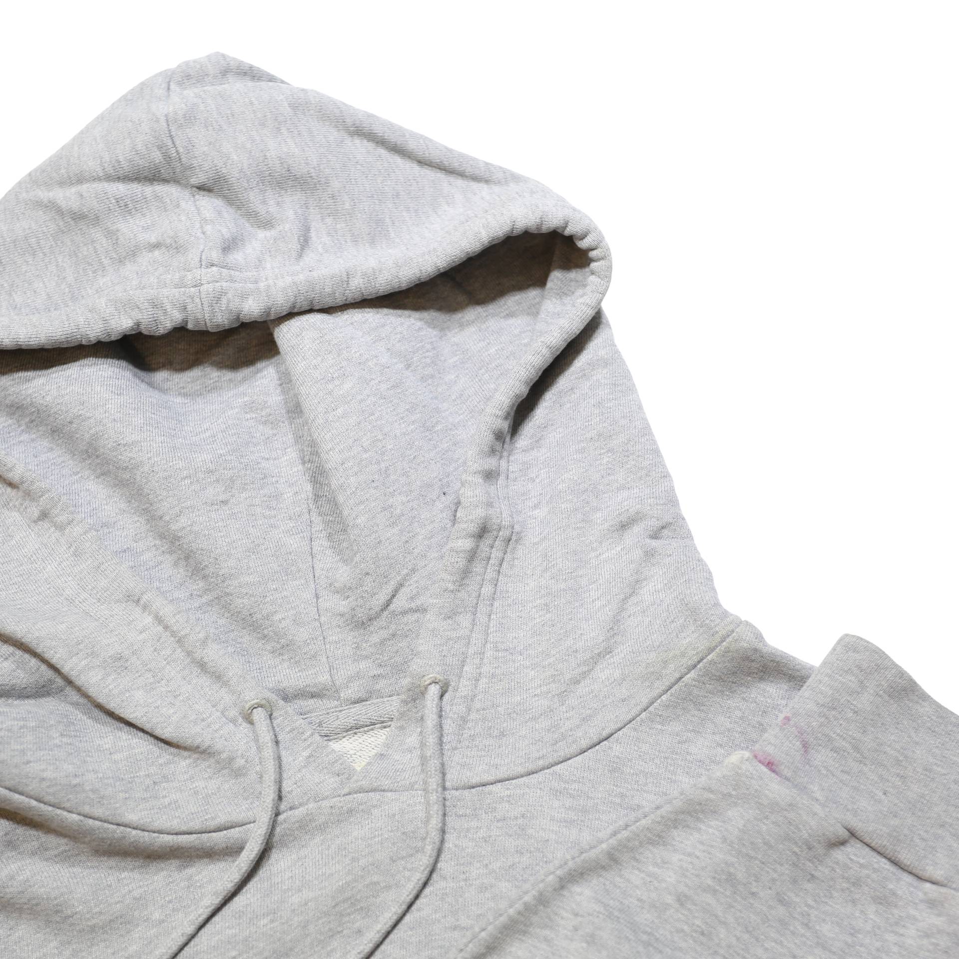 LEVI'S Womens Grey Cotton Blend Pullover Hoodie S Logo Sweatshirt