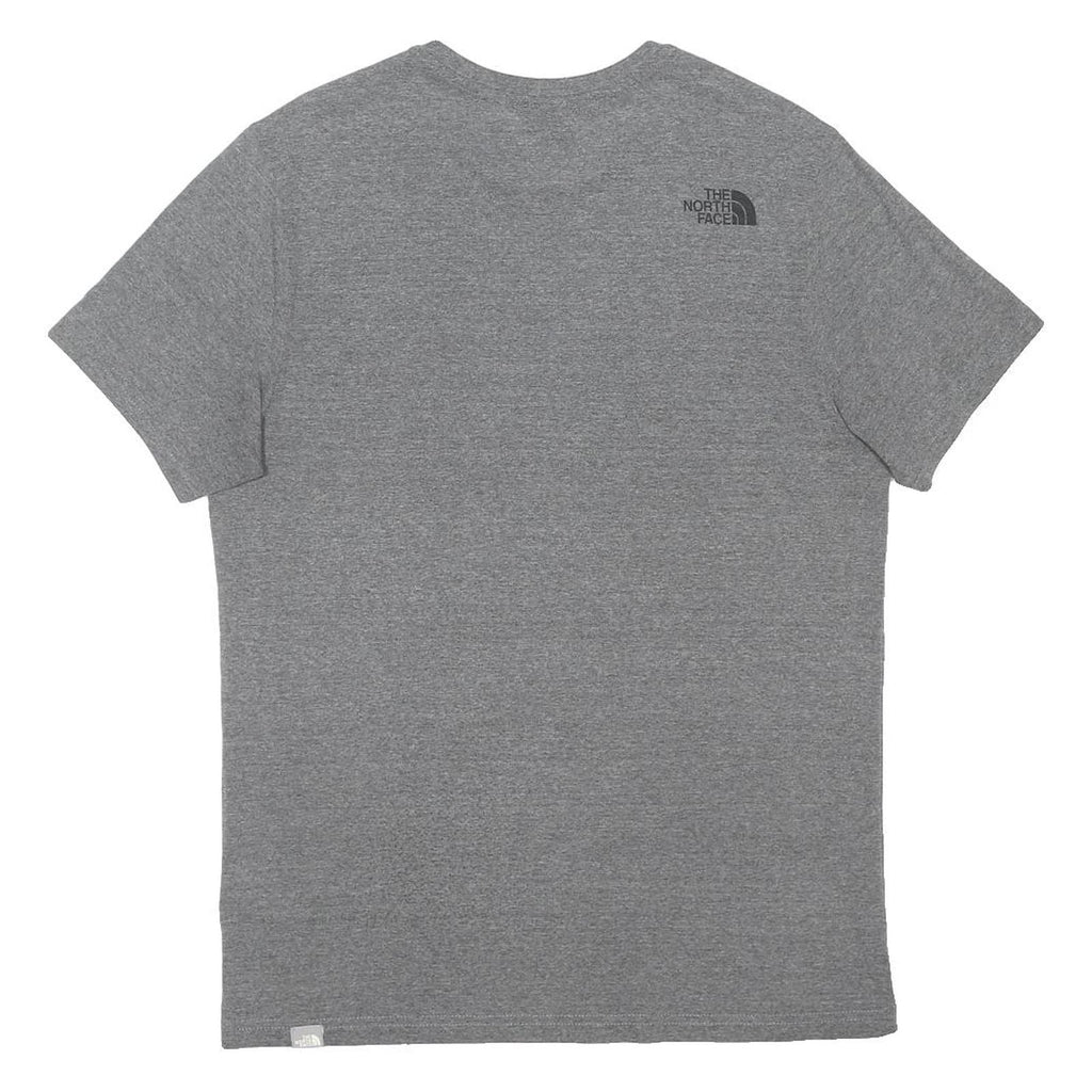 THE NORTH FACE Mens Grey Graphic T-Shirt M Short Sleeve Crew Neck Logo Print