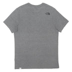 THE NORTH FACE Mens Grey Graphic T-Shirt M Short Sleeve Crew Neck Logo Print