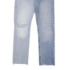 LEVI'S 501 BIG E Womens Jeans Blue Classic Straight Denim Stone Wash W29 L30