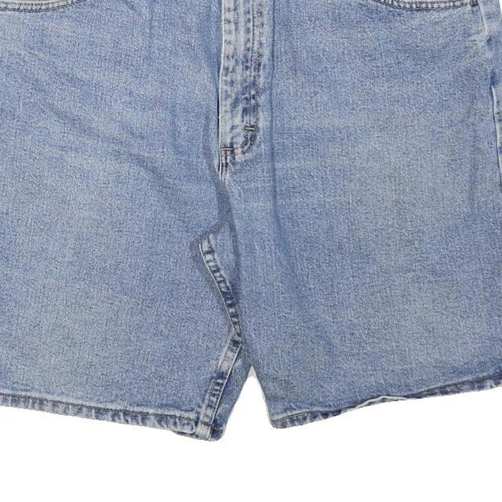 WRANGLER Mens Denim Blue Shorts XL W36 Cotton Blend Classic Casual