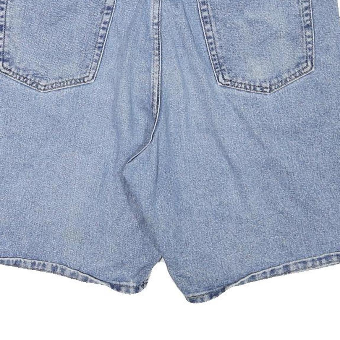 WRANGLER Mens Denim Blue Shorts XL W36 Cotton Blend Classic Casual