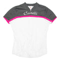 Cycling Womens Jersey White 1/2 Zip L