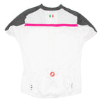 Cycling Womens Jersey White 1/2 Zip L