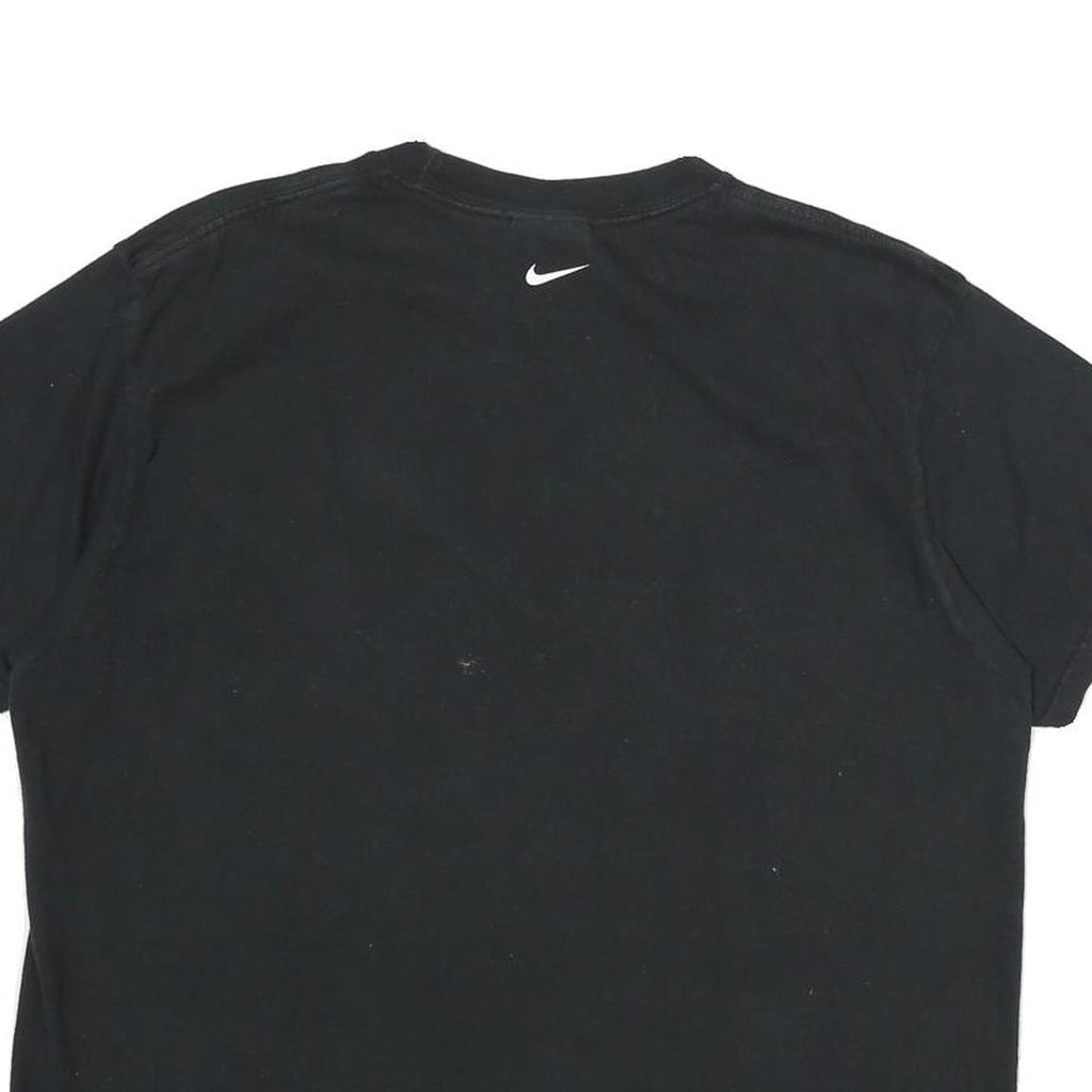 NIKE Womens Black Piedmont Volleyball Graphic T-Shirt M Crew Neck Short Sleeve