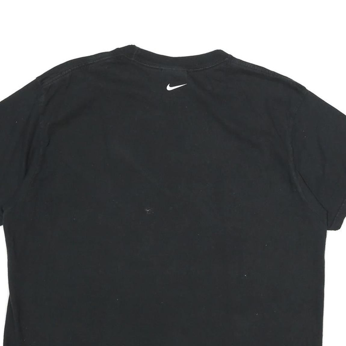 NIKE Womens Black Piedmont Volleyball Graphic T-Shirt M Crew Neck Short Sleeve