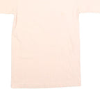 HANES Womens Cream S Graphic T-Shirt Short Sleeve Round Neck Hawaiian Print