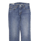 LEVI'S 511 Womens Slim Jeans Blue Denim Medium W29 L30 Zip Cotton