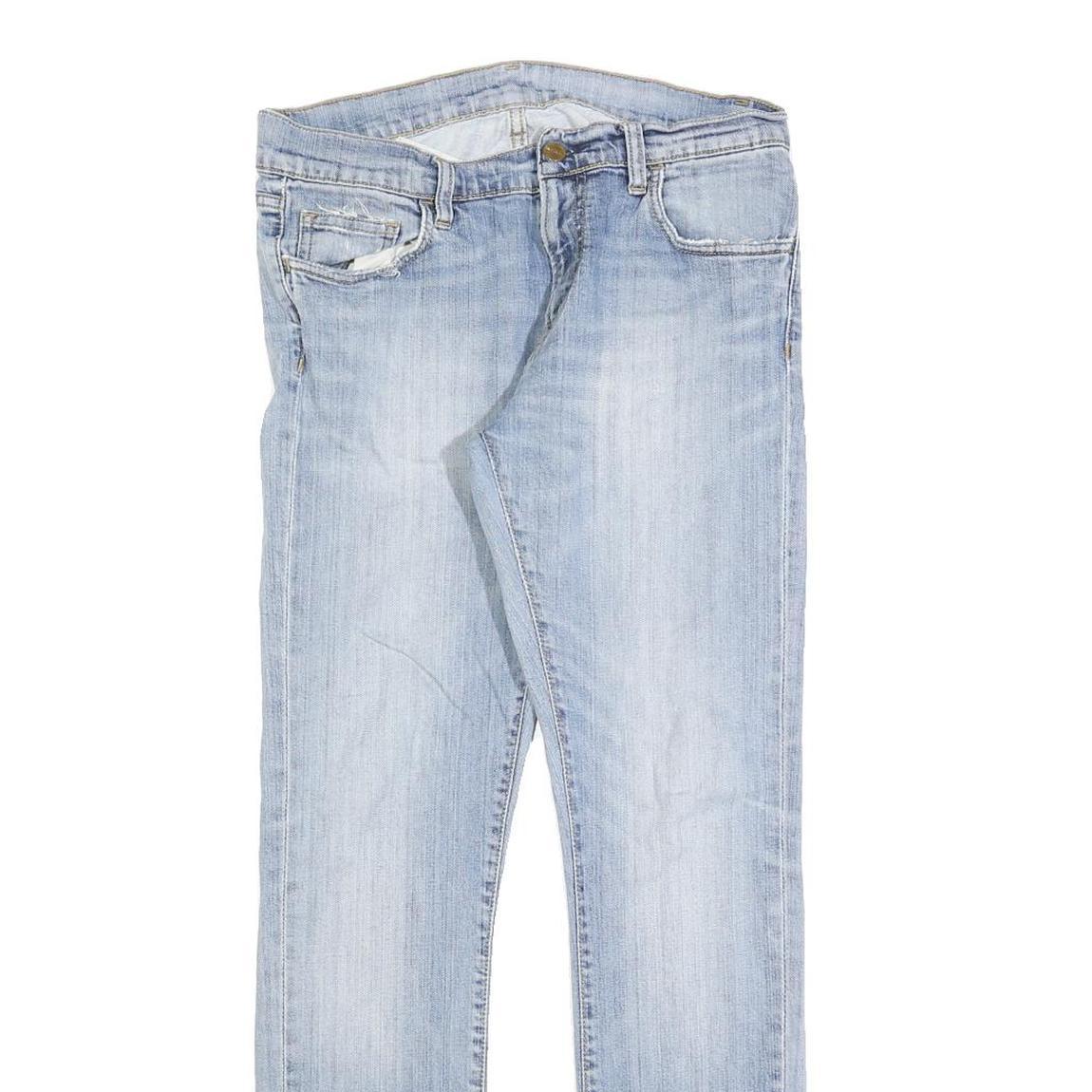 CARHARTT Womens Jeans Blue Slim Skinny Denim Light W30 L28 Stylish Casual