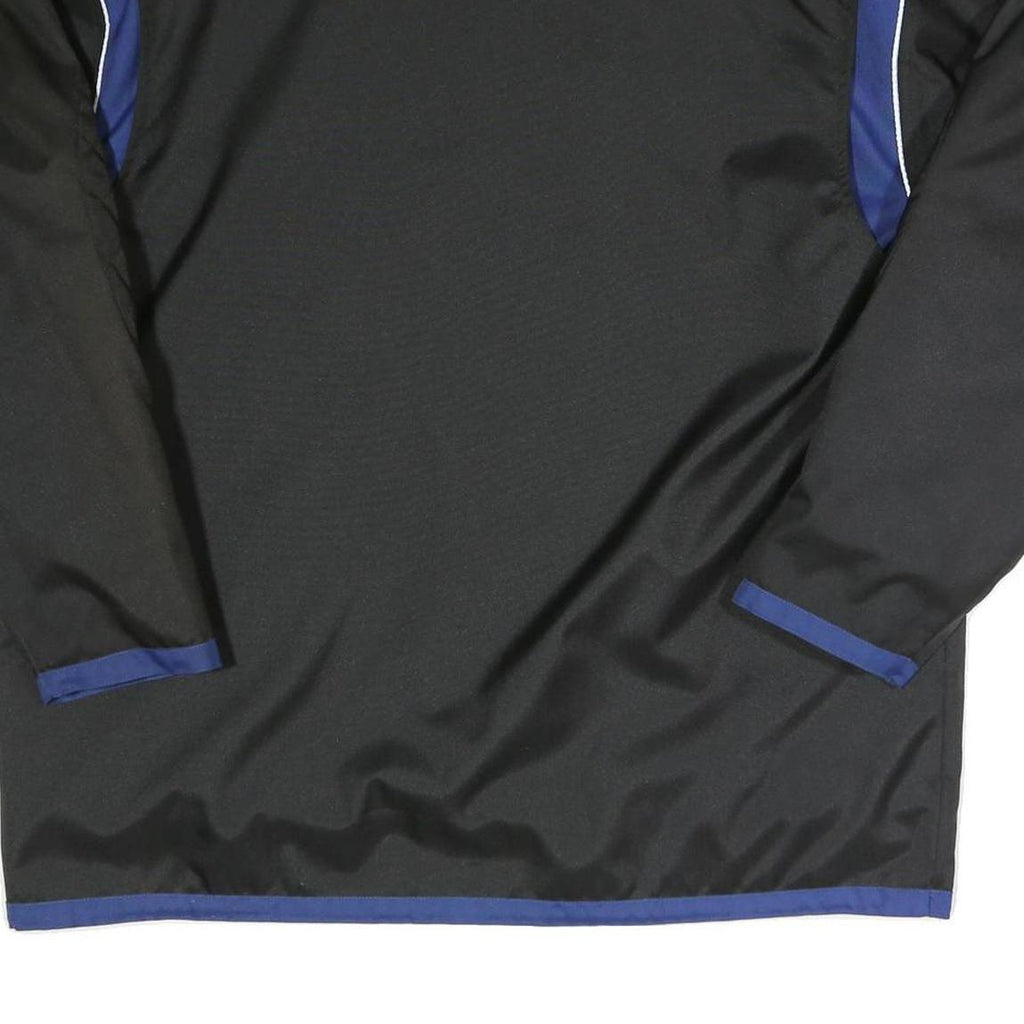 ASCL Mens Black & Blue Zip Jacket XL Polyester Blend Outdoor Casual