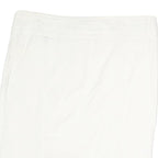 ARMANI JEANS Womens White Mini Cotton Plain Skirt M Classic Casual Summer
