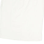 ARMANI JEANS Womens White Mini Cotton Plain Skirt M Classic Casual Summer