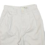 EDDIE BAUER Mens Shorts White Casual Cotton Blend M W26 Lightweight Summer