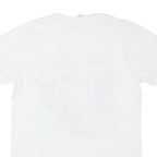 GILDAN Mens White ASAP Rocky Graphic T-Shirt M Short Sleeve Crew Neck