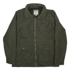 REGATTA Mens Green L Polyester Jacket Zip Up Outdoor Casual Stylish