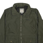 REGATTA Mens Green L Polyester Jacket Zip Up Outdoor Casual Stylish