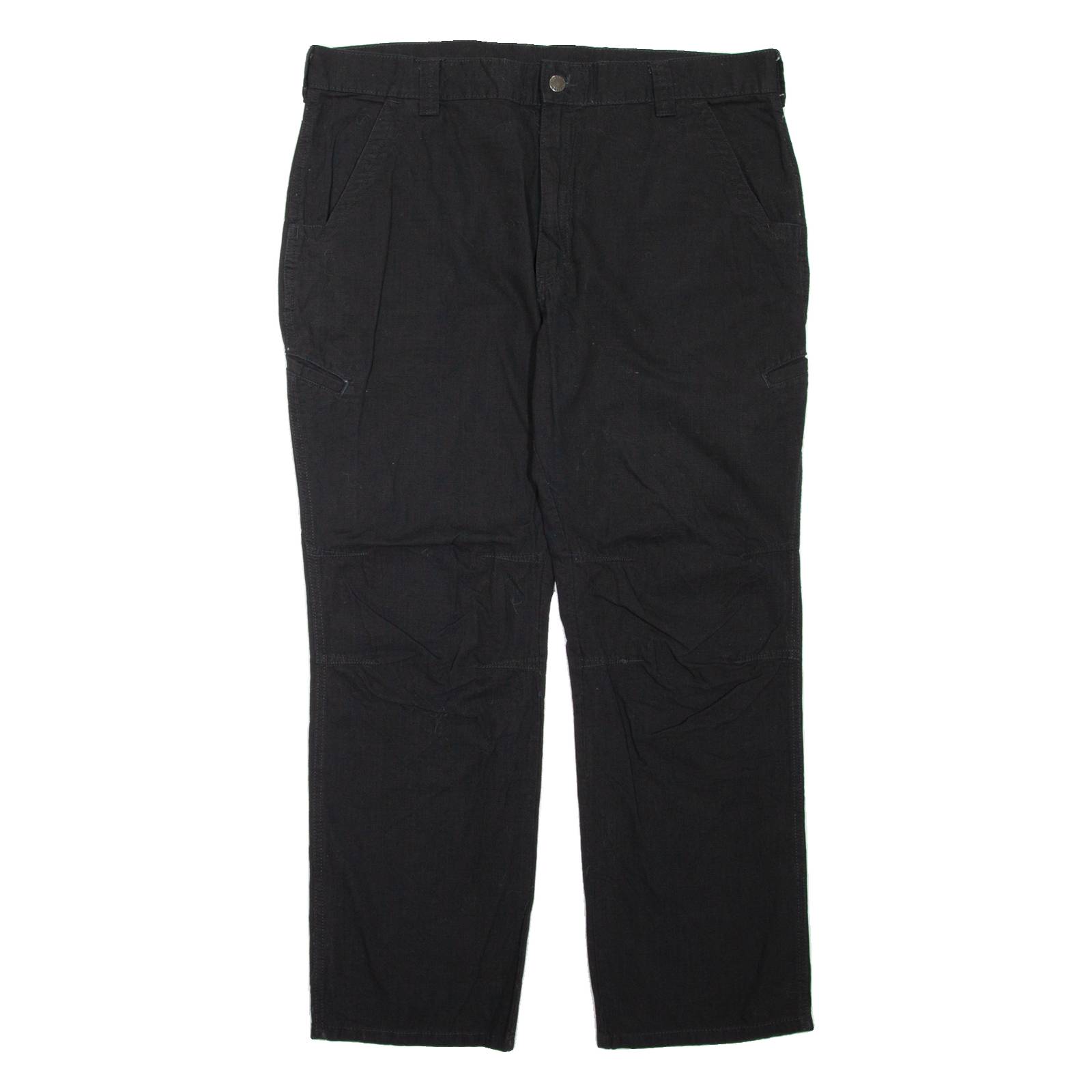DICKIES Workwear Mens Trousers Black Regular Straight W38 L30