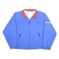 NAUTICA Mens Blue & Red Competition Zip Jacket XL Synthetic Sport Casual