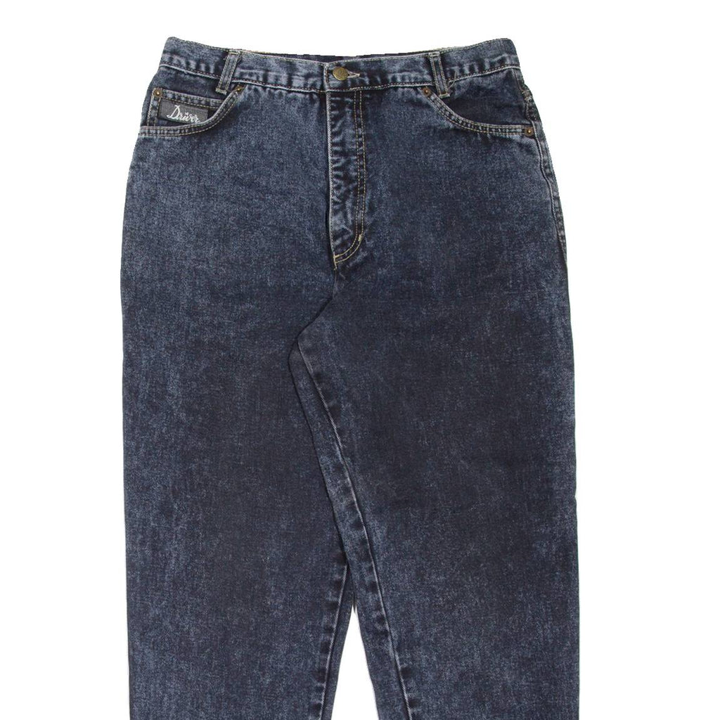 DRIVER Womens Jeans Blue Regular Mom 90s W30 L27