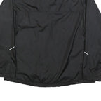 STARTER Mens Black Polyester Zip Jacket XL Lightweight Sports Casual