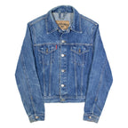 HIGHLANDS Womens Denim Jacket Blue M