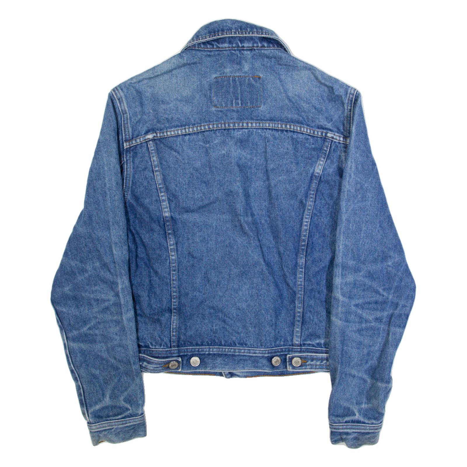 HIGHLANDS Womens Denim Jacket Blue M