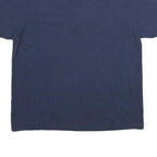 LACOSTE Mens Blue Short Sleeve Plain Polo Shirt XL Cotton Classic Fit Casual