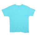 CHAMPION Mens Blue Jersey T-Shirt L Short Sleeve Crew Neck Classic