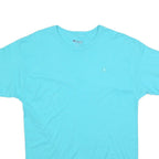 CHAMPION Mens Blue Jersey T-Shirt L Short Sleeve Crew Neck Classic