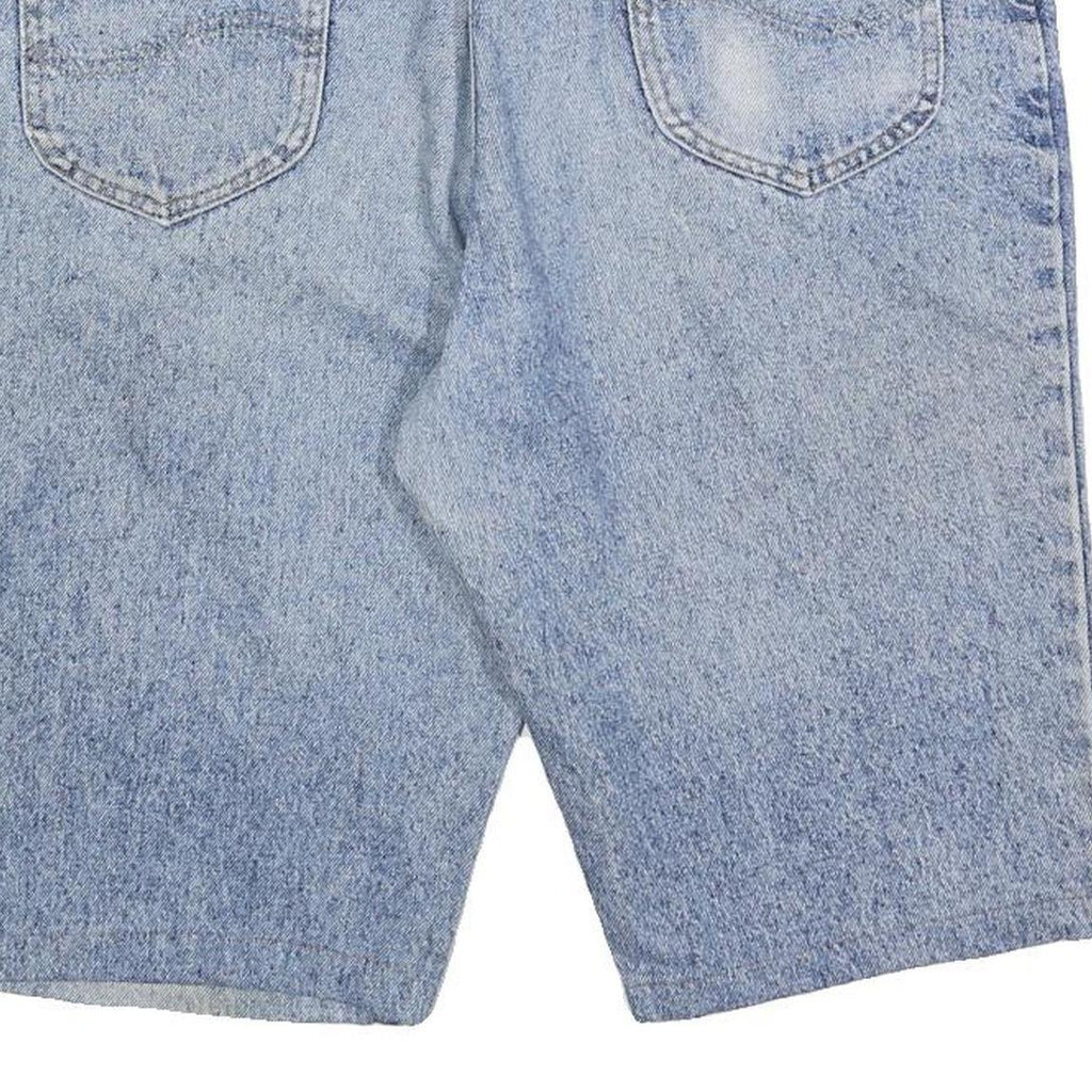 LEE Mens Denim Blue Shorts L W36 Classic Cotton Blend Casual