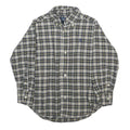 RALPH LAUREN Boys Blue Green Check Shirt 3Y Cotton Long Sleeve Button Down