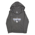 FANATICS Womens Grey World Series Champions Hoodie S Cotton Blend Hooded