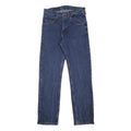 WRANGLER Mens Slim Blue Denim Jeans W29 L30 Zip Closure Classic Fit Casual