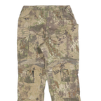 LANCER TACTICAL Mens Cotton Blend Regular Fit Cargo Camouflage Trousers W30 L32