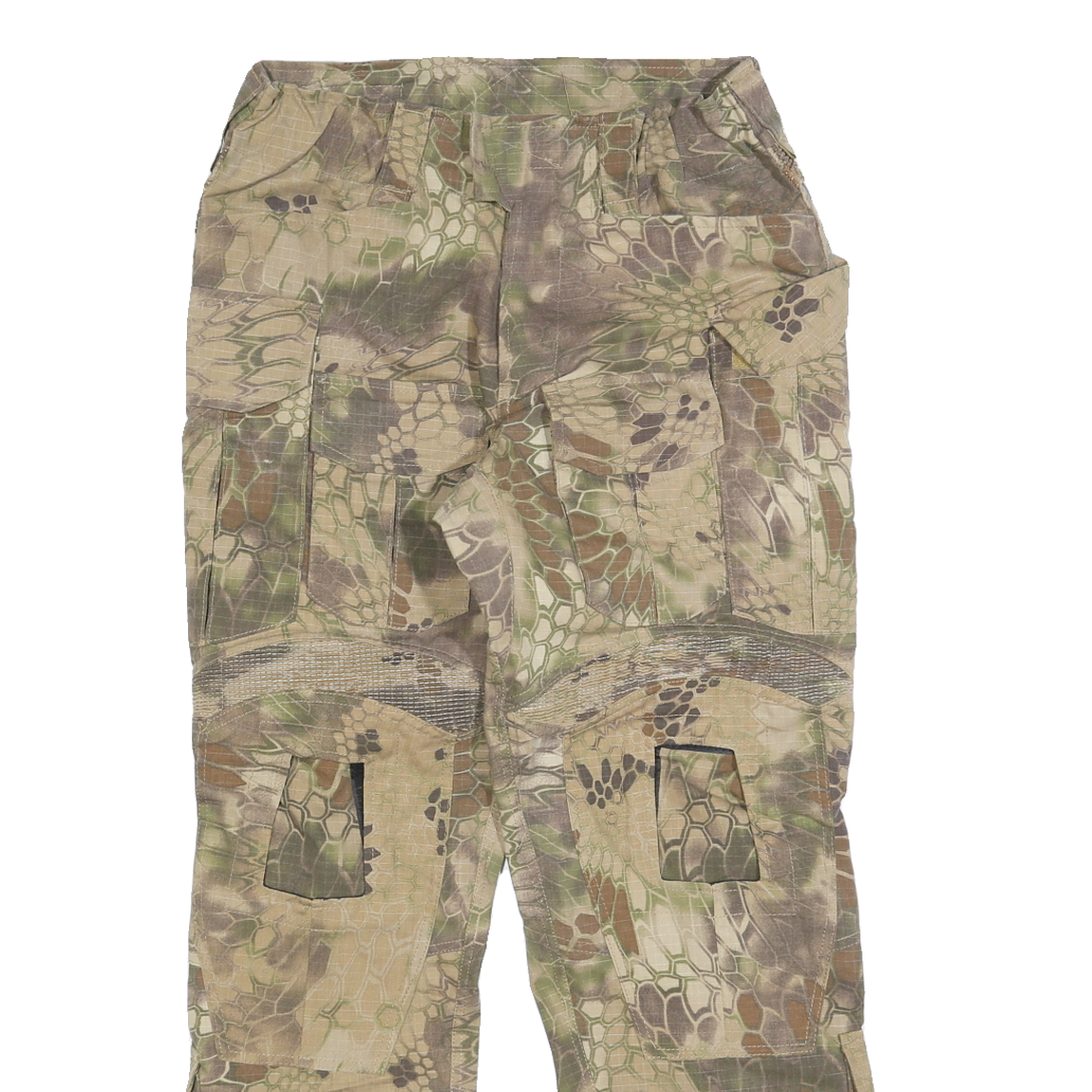 LANCER TACTICAL Mens Cotton Blend Regular Fit Cargo Camouflage Trousers W30 L32